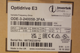 Invertek OptiDrive E3 ODE-3-240058-3F4A Invertek VFD 3HP 5.8A 380V-480V 3Ph/3Ph