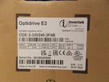 Invertek OptiDrive E3 ODE-3-320240-3F4B Invertek VFD 7.5HP 24A 200V-240V 3Ph/3Ph