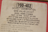 Robertshaw 700-402 for 7000BE & 7000BER 24V (GAS VALVE ONLY)