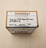 Mersen ATQR0.5 600V 0.5A Cc Time Delay Fuse, 10-Pack