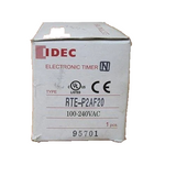 IDEC RTE-P2AF20 Electromechanical Multifunction Timer 11-Pin Plug-In DPDT 10A