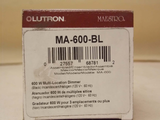 Lutron MA-600-BL Maestro Preset Smart Dimmer - Black