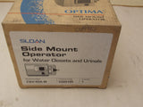 Sloan EBV-89A-M Optima Side-Mounted Flushometer Operator (with Metal Cover)