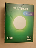 LUTRON RCL-153PNL-LA Dalia 120V 1-Pole 3-Way LED+ Dimmer Switch , Light Almond