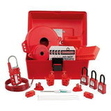 Panduit PSL-KT-MROAP Lockout and Tagout Kit, Maintenance/MRO Lockout Kit - Red