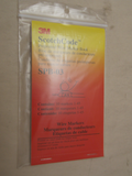 3M SPB-03 ScotchCode Pre-Printed Black Print on White Wire Marker Book