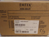 EMTEK 4815HLORHUS19 Single Cylinder Apollo Handleset Helios RH Lever, Flat Black