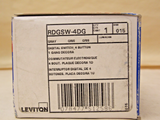 Leviton RDGSW-4DG GreenMAX 4 Buttons Digital Switch Decora , Gray