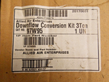 Lennox 97W95 Downflow Conversion Kit For 3 Ton Air Handler , Armstrong , Allied