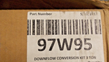 Lennox 97W95 Downflow Conversion Kit For 3 Ton Air Handler , Armstrong , Allied