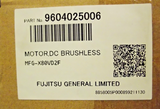 Fujitsu 9604025006 Brushless Motor X80VD2F Rheem Ruud