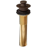 Brasstech 3201/ORB Lift and Turn Lavatory Drain Less Overflow, Oil Rubbed Bronze