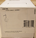 Delta H551BL Stryke Lavatory Faucet Cross Single Handle - Matte Black