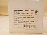 Eaton AHL1730C 30-Amp Locking Connector NEMA L17-30 600V , Black/White