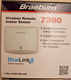 Braeburn 7390 BlueLink Wireless Indoor Sensor for 7500 and 7320 Thermostats