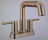 Delta Nicoli 25749LF-CZPD Centerset Pull-Down Bathroom Faucet - Champagne Bronze
