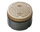 SMITH MFG CO 4020NBTOP4-NS Floor 5-3/4 in. Cleanout - Nickel Bronze