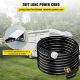 Vevor 20 ft Generator Extension Cord 50Amp N14-50P CS636 Locking Connector