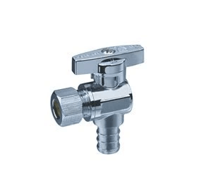 Discount clearance closeout open box and discontinued SPS Faucets , Shower , Plumbing Fixtures and Parts | 1/4 Turn Angle Stop Valve 3/8