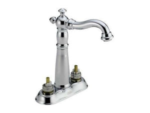 Delta 2155-LHP 2-Handle Bar/Prep Faucet, Chrome LESS HANDLES