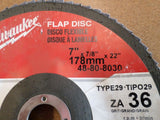 Milwaukee 48-80-8030 Disque à lamelles 7 "x 7/8" x 22 "178 mm