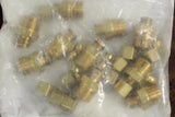 BrassCraft 68-4-6 Compresión X Unión MIP 1/4 "Tubo OD X 3/8" Bolsa MIP de 10
