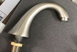 Cifial 244.110.620 Brookhaven 3-Hole Widespread Lavatory Faucet, Satin Nickel