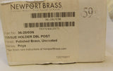 Newport Brass 36-28/ 03N Priya Double Post Toilet Tissue Holder - Polished Brass