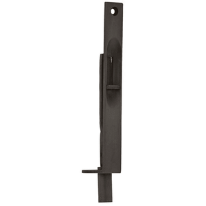 Ives 262B10B Boulon affleurant manuel en laiton coulé de 6 "avec une portée de 1" - Bronze huilé