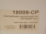 Kit de placa de desbordamiento de innovadores de cromo pulido de Watco 18009-CP