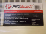 Proselect PSAVHOBW10U 10x6 Aluminum Vertical Horizontal Register W/Obd, White