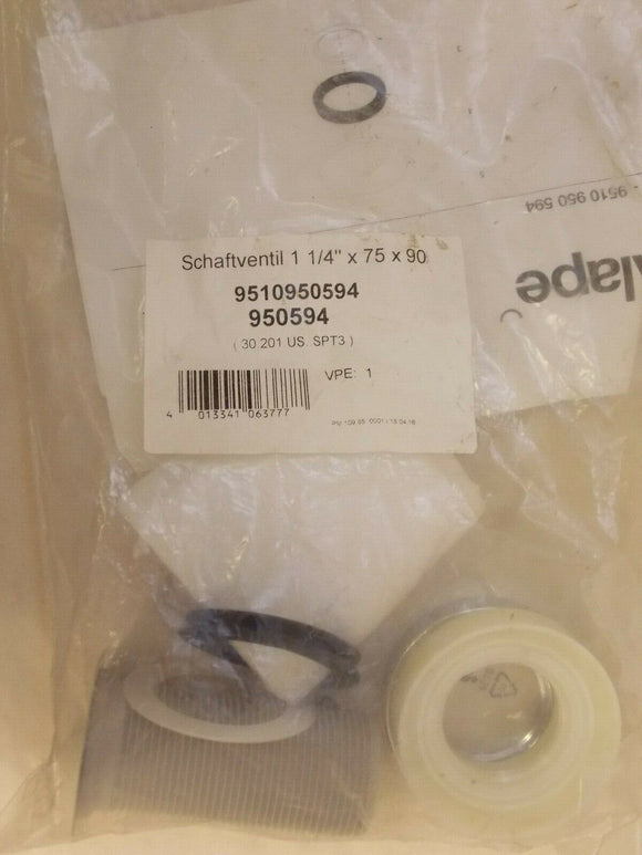 Alape 9510950594- 950594 Drain valve with Chrome cover for SB.SR , UB.TA sinks