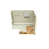 SUNTOUCH MAT radiante de calefacción por suelo radiante kits 80 pies cuadrados 24 "x 40'- 120 V.