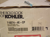 Kohler K-T10274-4E-CP Forte Tub and shower Trim, Polished Chrome