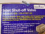 Discount clearance closeout open box and discontinued Bradford White Faucets , Shower , Plumbing Fixtures and Parts | Bradford White WHVALVE100,239-47887-00 Inlet Shut-OFF Valve - Water Heater Part