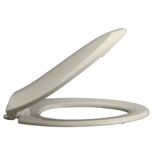 Signature Hardware Toilet Seat SHTSEZ200BS Elongated With Soft Close, Biscuit
