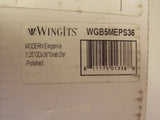 Wingits 36 "Barra de agarre WGB5MEPS36 Moderno de acero inoxidable, pulido