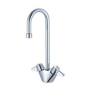 Central Brass  Bar Faucet 0289-A 1.5 GPM Double Handle Faucet , Chrome
