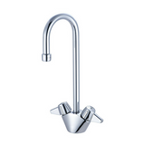 Central Brass  Bar Faucet 0289-A 1.5 GPM Double Handle Faucet , Chrome