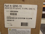 Genesis Aqua Flo Gen5-15 Residential H2O Ultraviolet Disinfection System 15GPM
