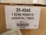 Contrôleur analogique infratech 1 zone avec minuteur numérique, pièce n ° 30-4045