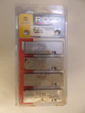 Ridgid 52192 Bisel Die Set para tubería de 1/2 "a 3/4" 37 1/2 grados