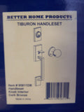 Better Home Products 95811DB Tiburon Handleset with Ball Trim, Dark Bronze