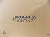 Iluminación de progreso P4626-09 Pilar de vela Candelier 9-Light 28 "W, níquel cepillado