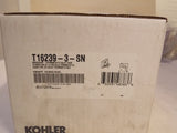 Kohler K-T16239-3-SN Margaux Válvula termostática solamente, níquel pulido