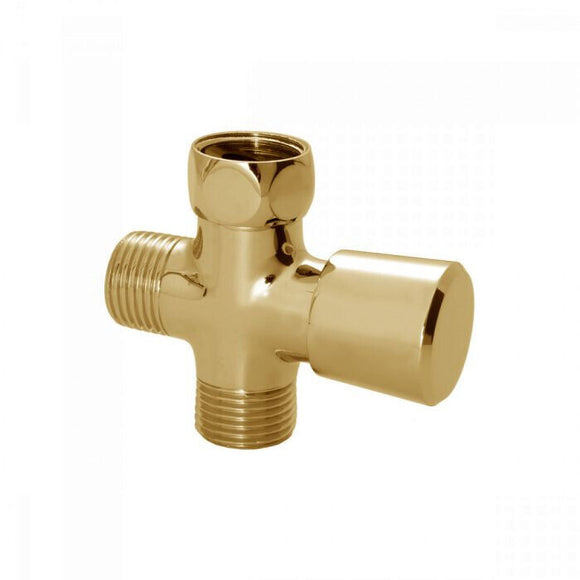 Jaclo 2699-PB Push or Pull Showerarm Handshower Diverter , Polished Brass