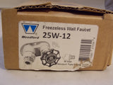 Woodford 25W-12 Residential 12" Wall Thickness Outdoor Freezless Wall Faucet