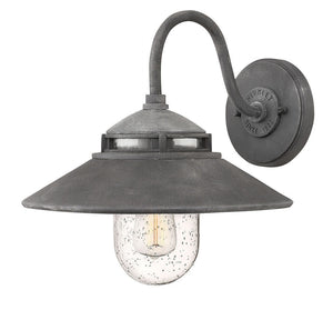 Discount clearance closeout open box and discontinued Hinkley Lighting | Hinkley Lighting 1110DZ Atwell One-Light Outdoor Wall Sconce , Aged Zinc