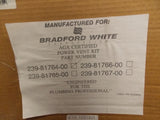 Bradford White 239-81764-00, Kit de ventilación de potencia de gas de 24 V