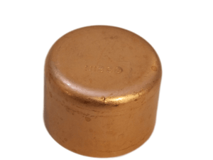 Discount clearance closeout open box and discontinued NIBCO | NIBCO 1-1/2" Tube Cap C617 W-7013 Wrot Copper Pressure FTGS - Box of 25